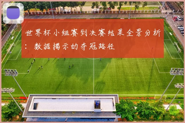 世界杯小组赛到决赛结果全景分析：数据揭示的夺冠路径